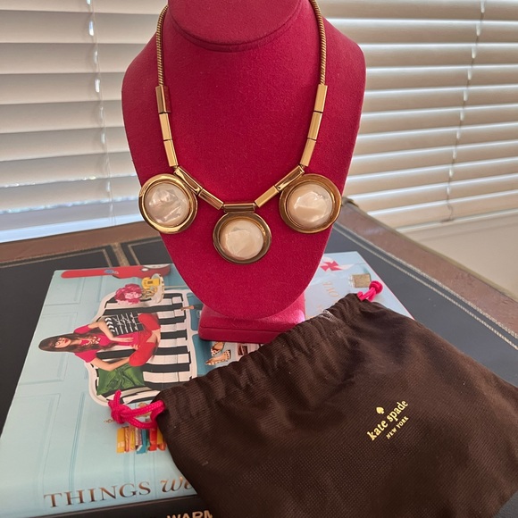 Kate spade statement necklace with original duster bag and adjustable strap - Picture 5 of 5